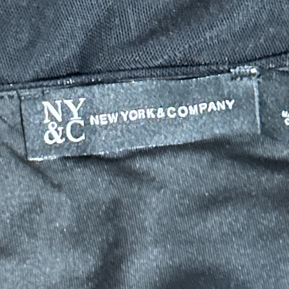 New York & Company square neck rushed long sleeve - Picture 5 of 8